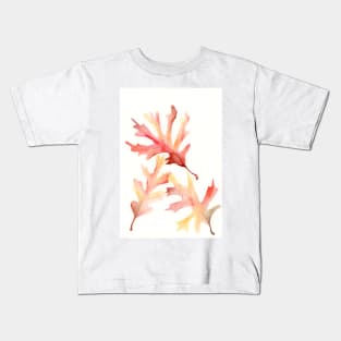 Oak Leaves 2 Kids T-Shirt